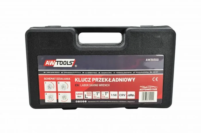 Llave de transmisión AWTOOLS 7500 Nm, herramienta profesional de alto torque, ideal para trabajos industriales pesados, diseño robusto y rendimiento superior.
