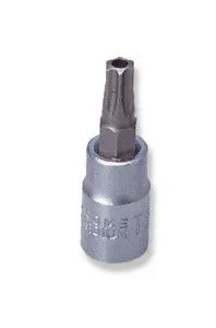 Llave Torx 1/4″ con Agujero, Jonnesway, TX 27x37mm, Herramienta de Alta Precisión, Material Resistente para Uso Profesional.