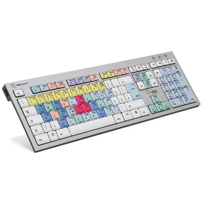 LogicKeyboard Teclado LKB C Base DE ajpú-Cubase/Nuendo Delgado PC