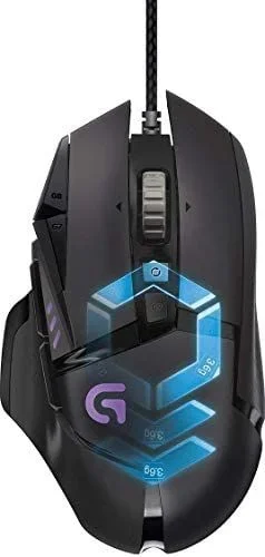 Logitech G G502 Proteus Spectrum RGB Tunable Gaming Mouse ratón mano derecha USB tipo A Óptico 12000 DPI