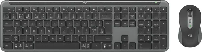 Logitech MK950 Signature for Business teclado Ratón incluido Oficina RF Wireless + Bluetooth QWERTY Inglés del Reino Unido Grafito