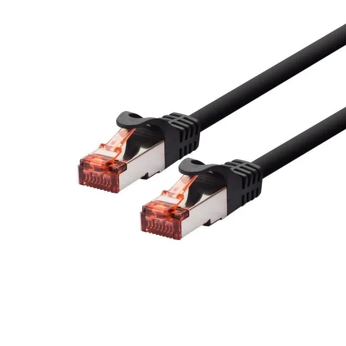 LOGON TCF66F250BL cable de red Negro 25 m Cat6a F/UTP (FTP)