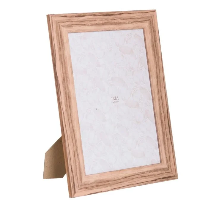 LOLAhome Marco de Fotos Natural de Madera MDF para Foto de 21×30 cm