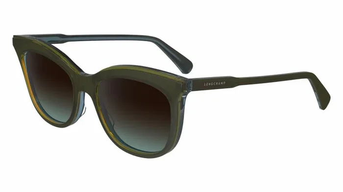 Longchamp Gafas de Sol LO738S 310 OLIVE/AZURE 53/18/140 Mujer