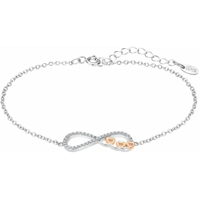 LOTUS SILVER Pulsera LP3313-2/1 Moments Plata Infinito 16.00 mm Mujer