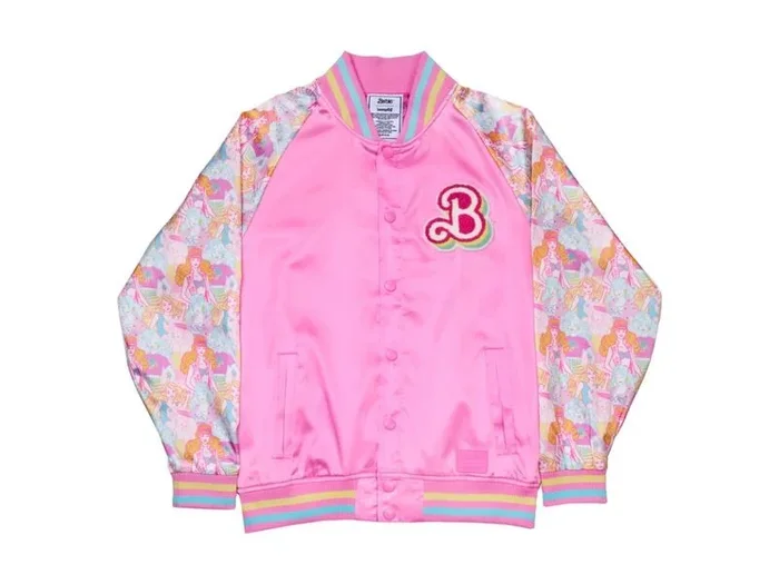 Loungefly Barbie 65th Anniversary Bomber – Chaqueta grande
