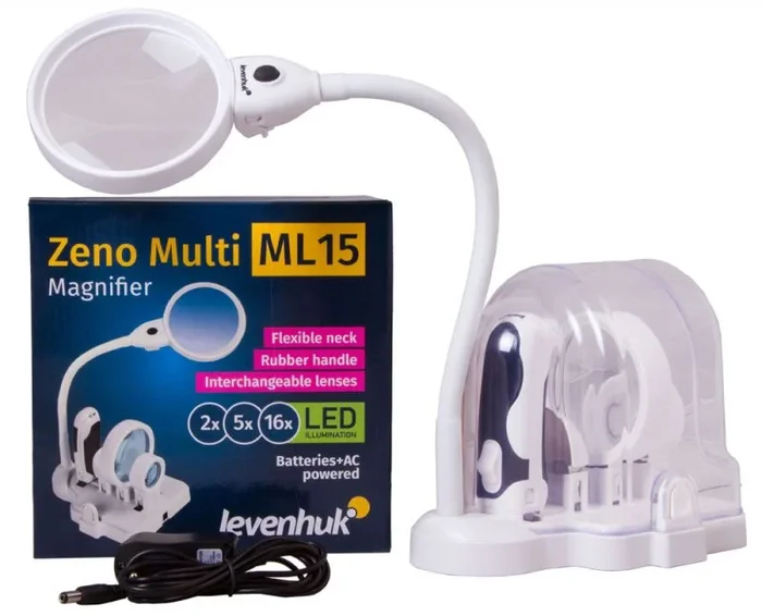 Lupa Levenhuk Zeno Multi ML15 Blanco