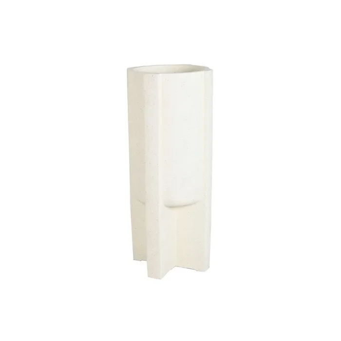 Macetero home esprit magnesio urbano 42 x 42 x 101 cm