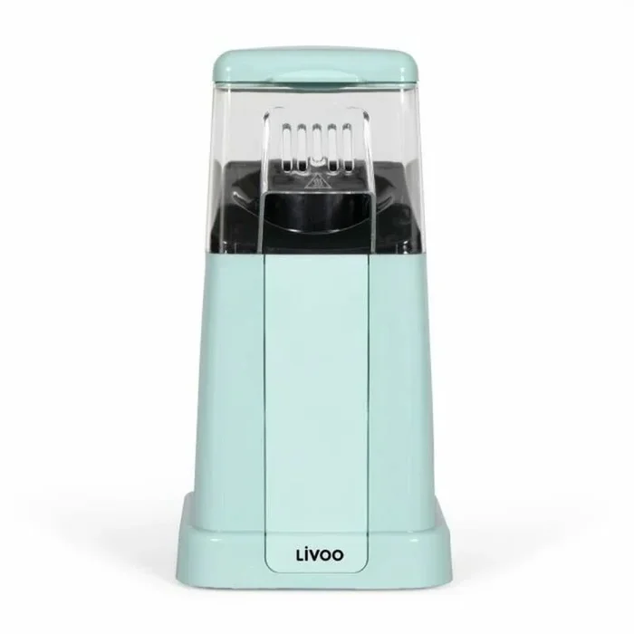 Machine a popcorn – LIVOO – DOM497 – 1200W – Jusqu’a 100 g de grains – Bleu