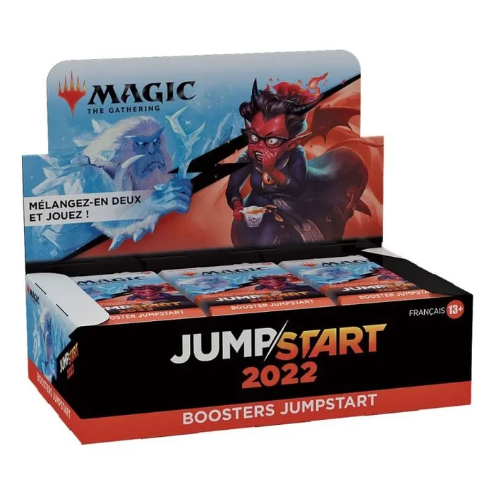 Magic the gathering jumpstart 2022 caja de sobres de draft (24) francés