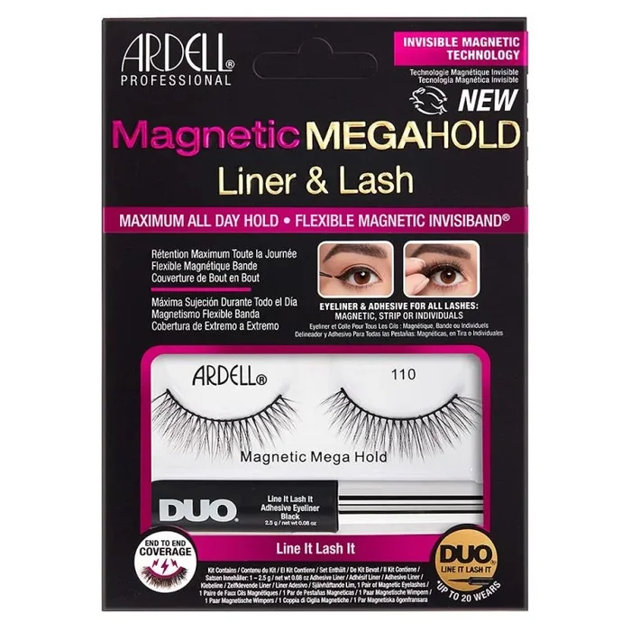 Magnetic megahold liner & lash pestañas #110 2 u