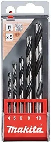 Makita D-72861 – Juego de brocas para madera (5 piezas)