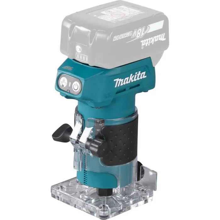 Makita DRT52Z 18V Li-ion LXT Router/recortadora sin escobillas, baterías y cargador no incluidos