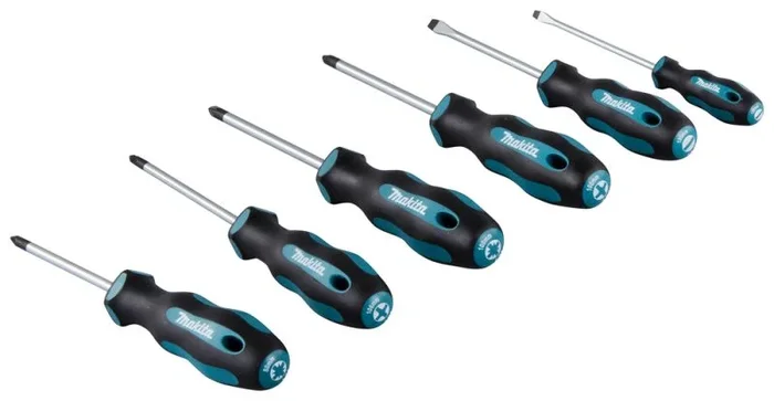 Makita E-10528 Juego de destornilladores de 6 piezas