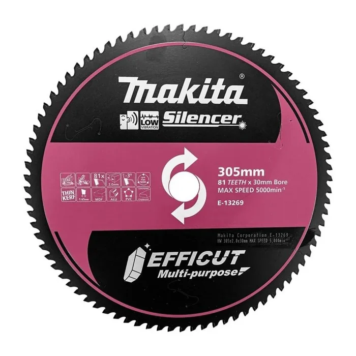Makita E-13247 TCT Hoja de sierra 305mm