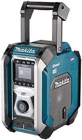 Makita MR007GZ radio Lugar de trabajo Analógico y digital Negro, Verde