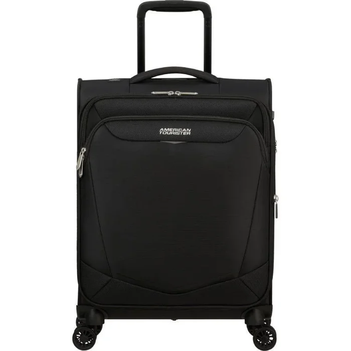 Maleta de cabina american tourister summerride spinner 55cm/ 55x40x23cm/ 4 ruedas/ negro