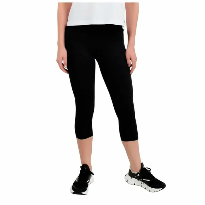 Mallas deportivas de mujer reebok id train capri negro m