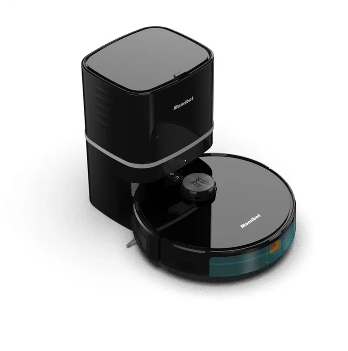 Mamibot EXVAC890 robot de limpieza de base con UVC (negro)