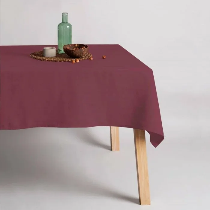 Mantel belum multicolor burdeos 140 x 150 cm