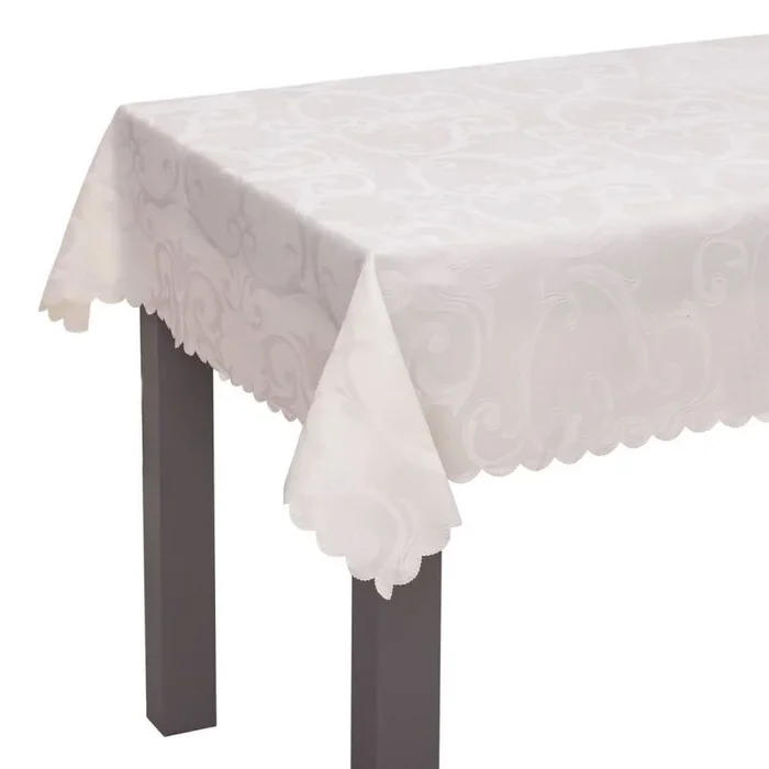 Mantel Marfil Poliéster 150 x 220 cm – Marca: BigBuy Home – EAN: 8445147230392