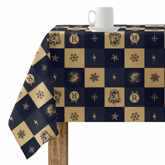 Mantel resinado antimanchas harry potter ravenclaw christmas multicolor 300 x 150 cm