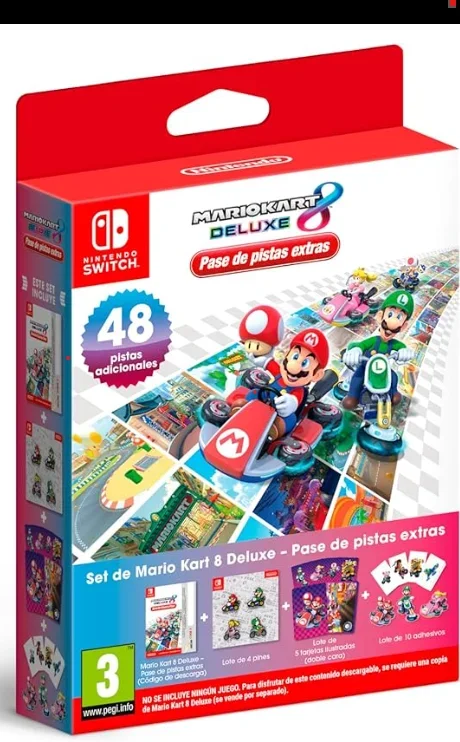 Mario Kart 8 Booster Pack Contenido Adicional