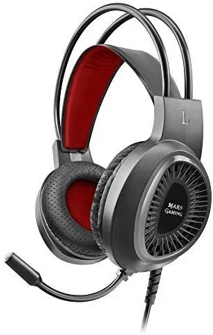 Mars Gaming MH120 auricular y casco Auriculares Alámbrico Diadema Juego Negro