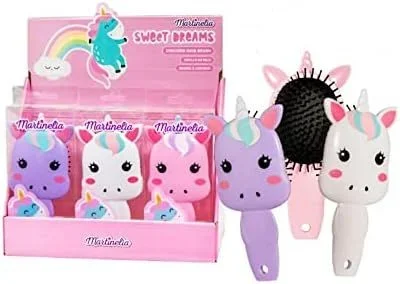 Martinelia 3014W cepillo para el cabello y peine Niños Cepillo y peine para el pelo Colores surtidos 1 pieza(s)