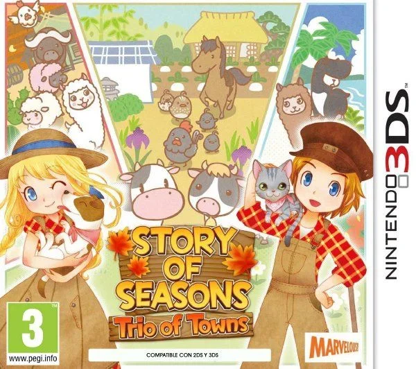 Marvelous Story of Seasons : Trio of Towns Estándar Nintendo 3DS