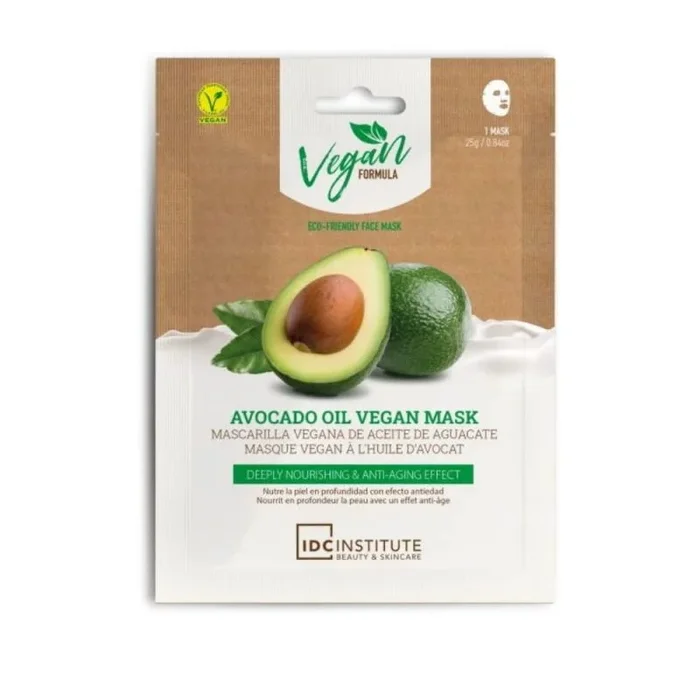 Mascarilla facial vegana de aceite de aguacate 25 gr