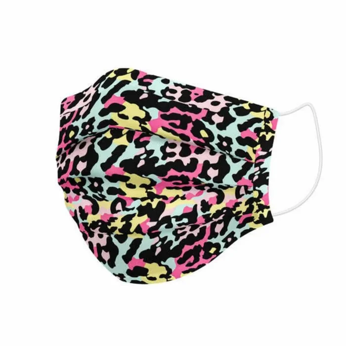 Mascarilla higiénica de tela reutilizable animal infantil