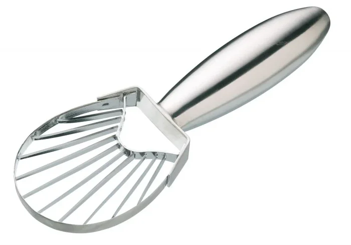 MasterClass Cuchara y rebanador de aguacate de acero inoxidable, 18 cm (7″), plateado
