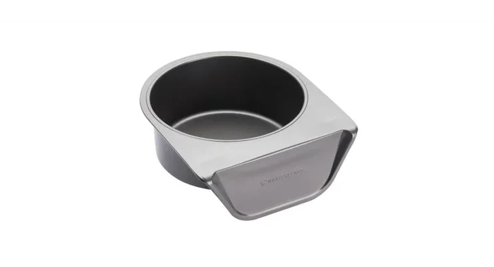 MasterClass Smart Stack Vertical Stacking Cake Tin with PTFE, PFOA and BPA Free Non Stick, Robust 1mm Thick Carbon Steel, 21.5cm (8.5 Inch) Pan