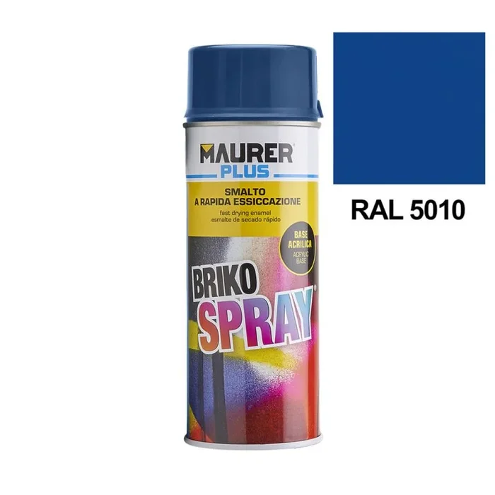 MAURER – Spray Pintura Azul Genziana 400 ml.