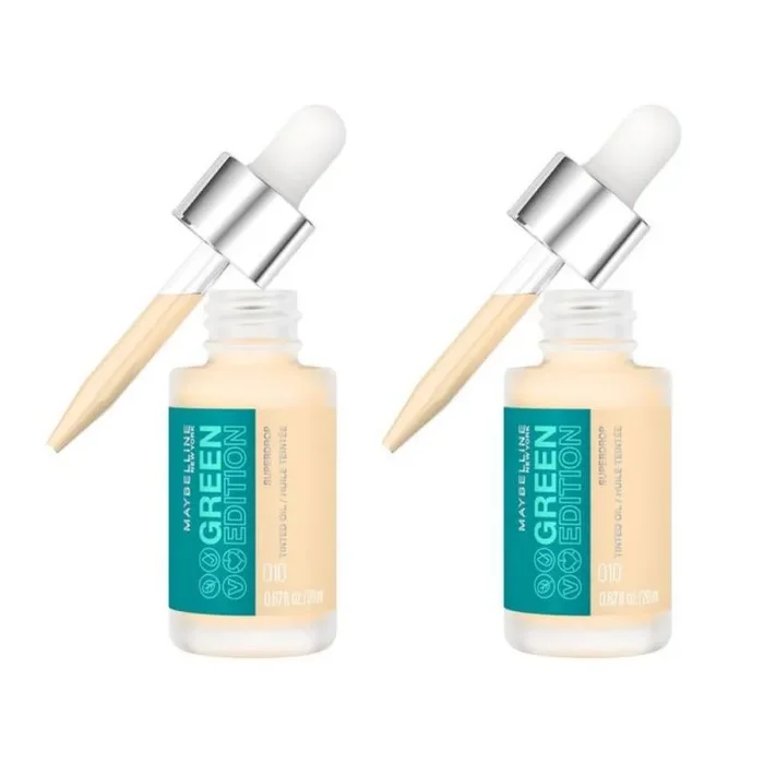 Maybelline New York Green Edition Superdrop Tinted Oil Foundation 20 ml – Shade 10