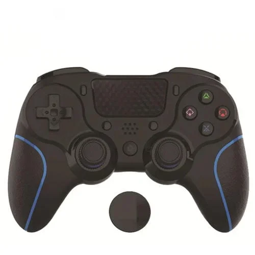 Mb-P913 PC PC Somatosensor Somatosensory Back Programación Dual Vibración Bluetooth Gamepad para Ps4 Pro (Blue Black)