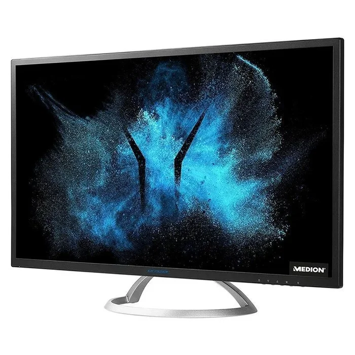 MEDION X58222 LED display 80 cm (31.5″) 2560 x 1440 Pixeles Quad HD Negro, Plata