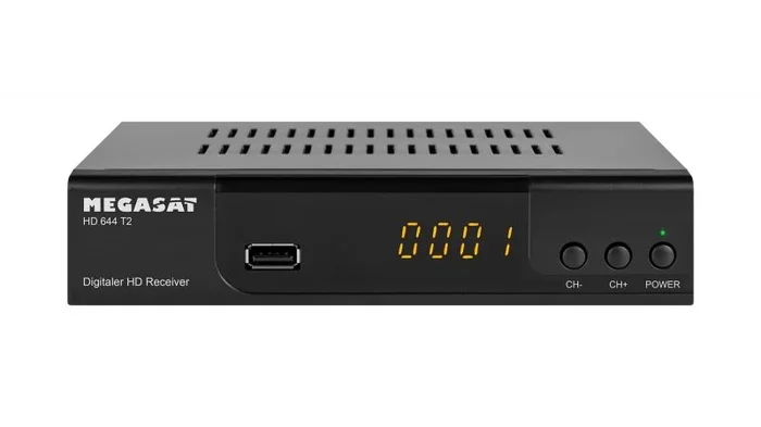 Megasat 0201145 descodificador para televisor Terrestre Full HD Negro
