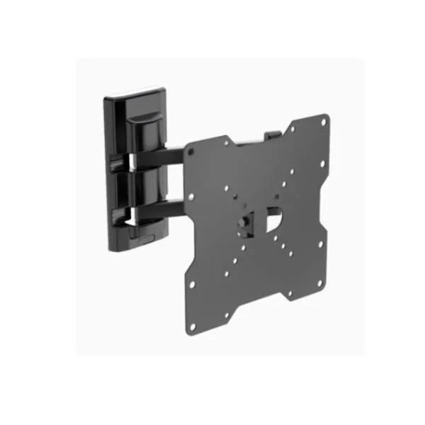 Meliconi FLATSTYLE FDR200, Soporte de Pared para TV de Doble Rotación, Soporte para TV Plana de 26″ a 45″, VESA 50-75-100-200, Capacidad de Carga 25 Kg, Made in Italy, Negro