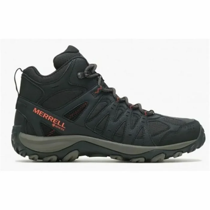 Merrell Accentor 3 Sport Mid GTX Accesorio de Viaje-Billetera, Negro/Mandarina, Estándar Unisex Adulto