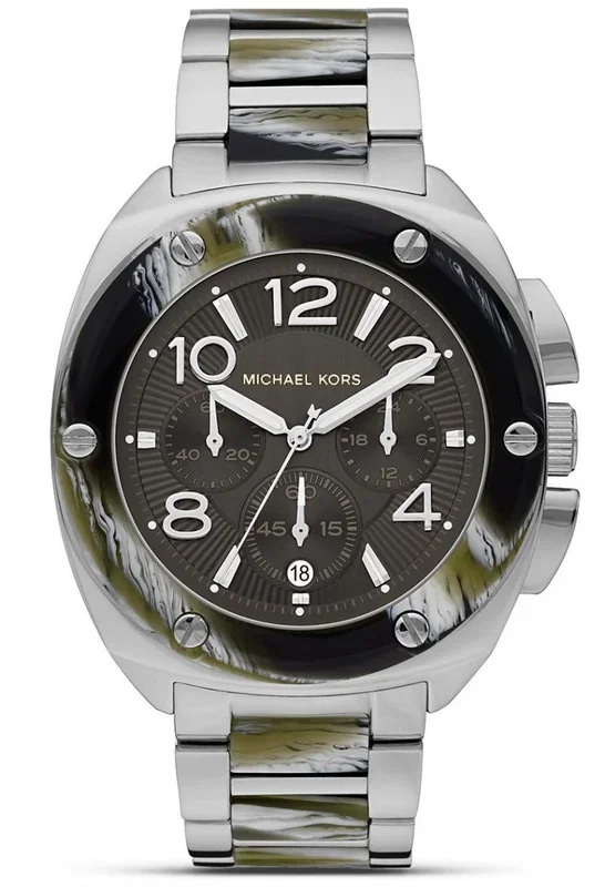 Michael Kors Reloj analogico para Hombre de Cuarzo con Correa en Acero Inoxidable MK5595