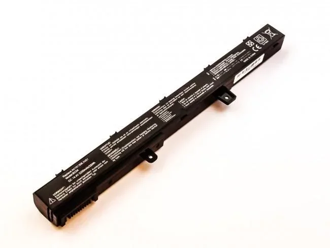 MicroBattery 32 WH ASUS Laptop Battery 4 Cell Li-Ion 14.4 V 2.2 Ah, 0B110 – 00250100, 0B110 – 00250600, A41 (4 Cell Li-Ion 14.4 V 2.2 Ah)