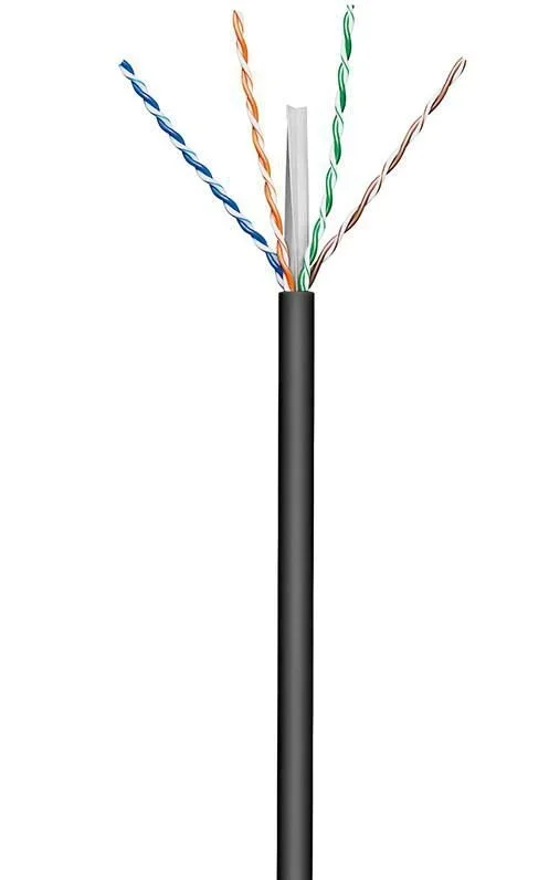Microconnect 100m Cat6 cable de red Negro U/UTP (UTP)