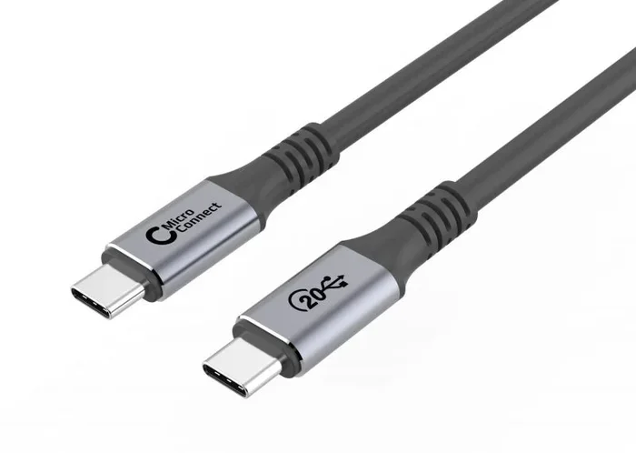 Microconnect USB3.2CC2 cable USB 2 m USB 3.2 Gen 2 (3.1 Gen 2) USB C Negro