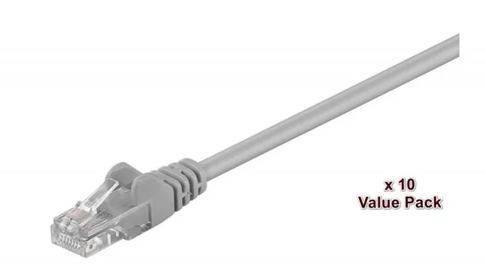 Microconnect V-UTP502VP cable de red Gris 2 m Cat5e U/UTP (UTP)