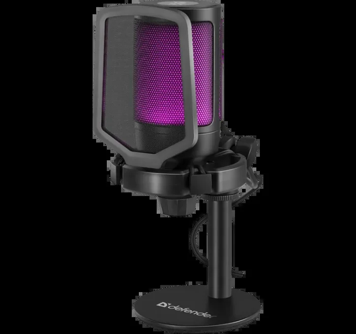 Microfono defender impulse gmc 600 rgb streaming