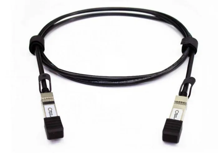 MicroOptics MO-UC-DAC-SFP+ cable de fibra optica 0,5 m SFP+ Negro