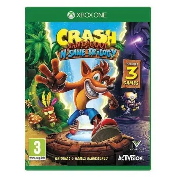 Microsoft Crash Bandicoot N.Sane Trilogy Antología Inglés, Italiano Xbox One