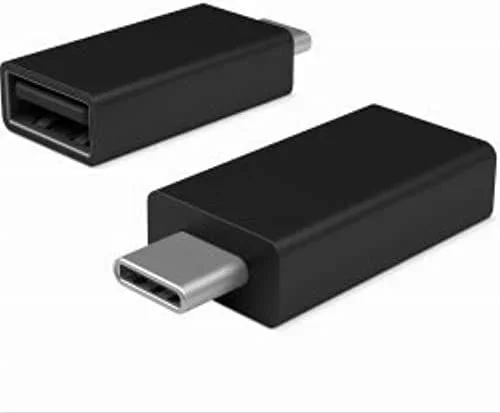 Microsoft Surface JTZ-00002 cambiador de género para cable USB Type-C USB 3.0 Negro
